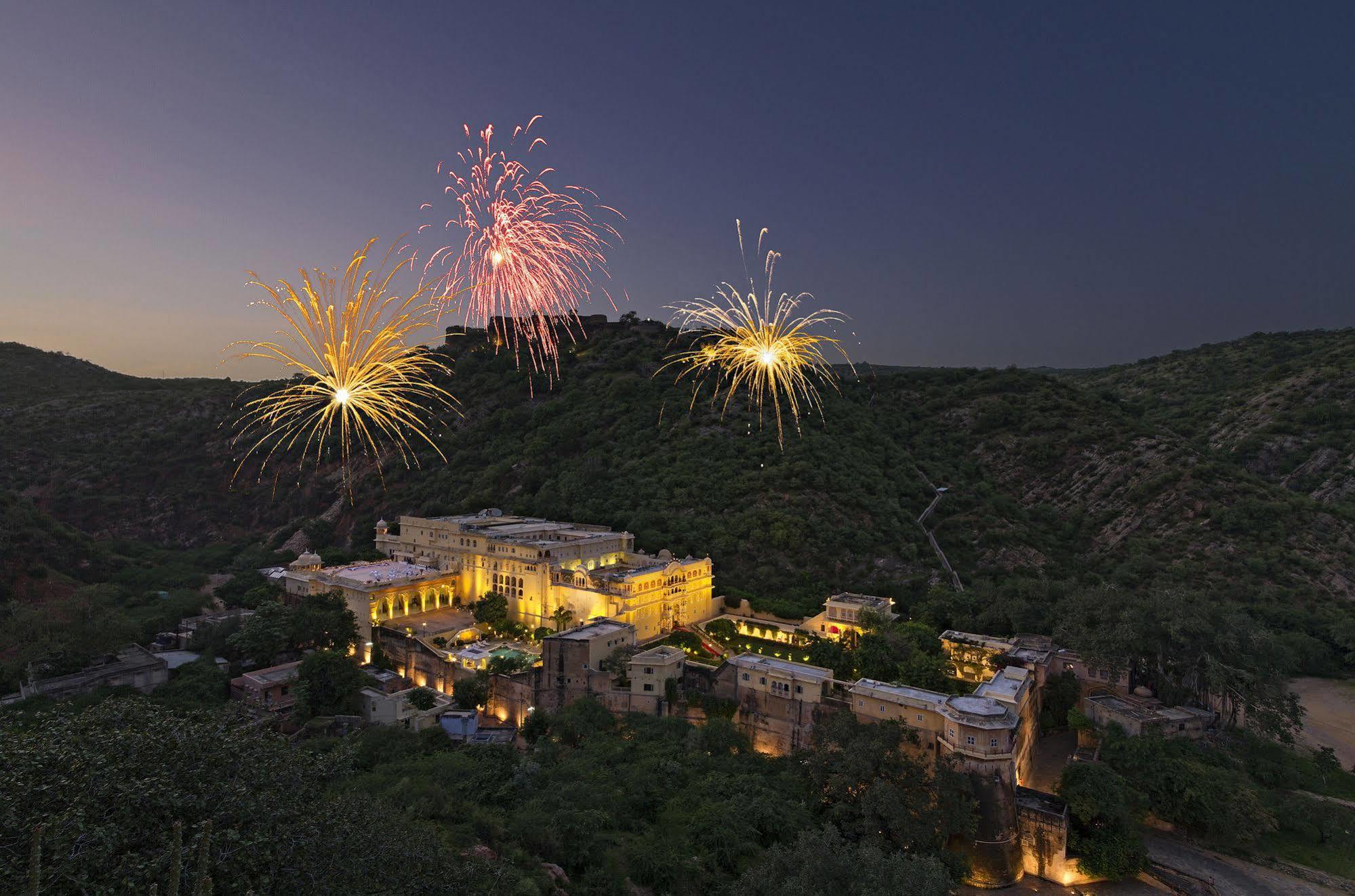 Samode Palace Jaipur Bagian luar foto